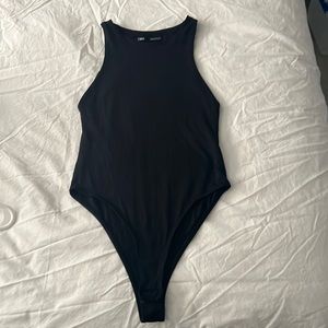 Zara, black. Size small, bodysuit